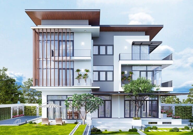 Hơn 40 mẫu thiết kế biệt thự hiện đại đẹp sang trọng đáng để tham khảo